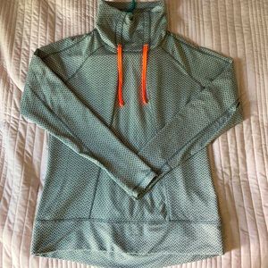 Avalanche Women’s Grey Hoodie with Neon strings